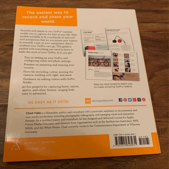 Idiot's Guides GoPro Cameras Book - Picture 2 of 4